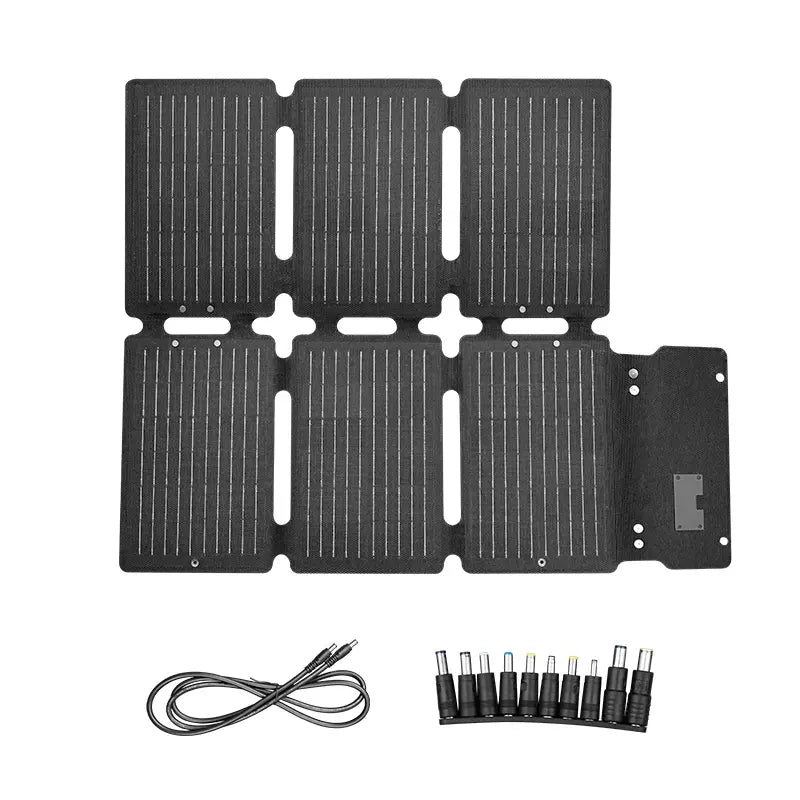 Unleash the Power of the Sun with Our 60W Multi-Fold Portable Solar Panel – Perfect for Charging Your Devices Anywhere!
